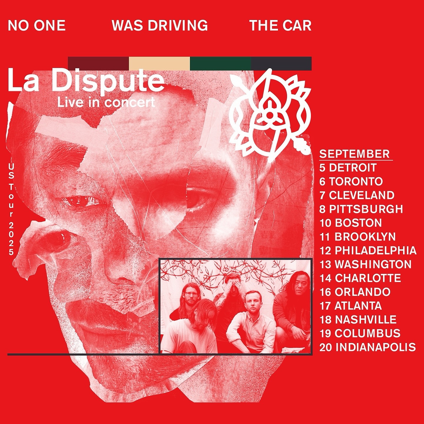 La Dispute Tour Poster 2025